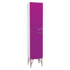 Шкаф-пенал Bellezza Эстель 40 см левый или правый подвесной фиолетовый