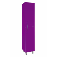Шкаф-пенал Bellezza Глория Гласс 35 см левый или правый фиолетовый