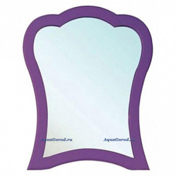 Зеркало Bellezza Грация 80 см фиолетовое