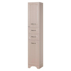 Шкаф-пенал Bellezza Камелия 35 см левый или правый с 2 ящиками светлый лен