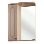 Зеркало-шкаф Bellezza Камелия 55 см левый или правый светлый лен