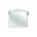 Зеркало Bellezza Кантри 95 см белое