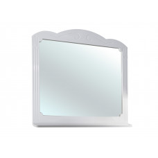 Зеркало Bellezza Кантри 75 см белое