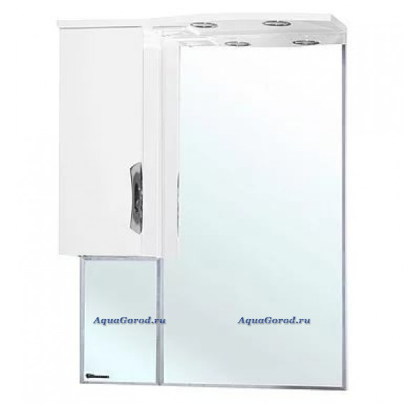 Зеркало-шкаф Bellezza Лагуна 65 см левый или правый белый