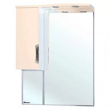 Зеркало-шкаф Bellezza Лагуна 65 см левый или правый бежевый