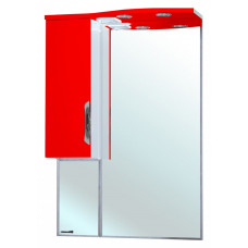 Зеркало-шкаф Bellezza Лагуна 65 см левый или правый красный