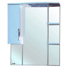 Зеркало-шкаф Bellezza Лагуна 75 см левый или правый голубой