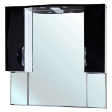 Зеркало-шкаф Bellezza Лагуна 105 см черный