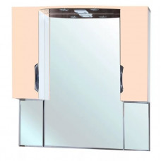 Зеркало-шкаф Bellezza Лагуна 105 см бежевый