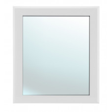 Зеркало Bellezza Луссо 90 см белое