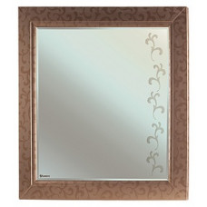 Зеркало Bellezza Маргарита 65 см бронза