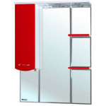 Зеркало-шкаф Bellezza Мари 85 см левый или правый красный