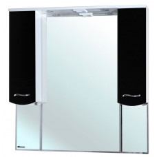 Зеркало-шкаф Bellezza Мари 105 см черный