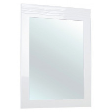 Зеркало Bellezza Мираж 80 см белое