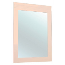 Зеркало Bellezza Мираж 80 см бежевое