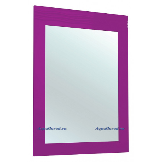Зеркало Bellezza Мираж 80 см фиолетовое