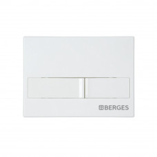 Кнопка Berges для инсталляции NOVUM L1 двухрежимная белая 040011