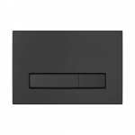Система инсталляции для унитазов Berges Atom Line 410 кнопка черный Soft Touch 040340