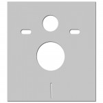 Система инсталляции для унитазов Berges Atom Line 410 кнопка белая/хром глянец 040341