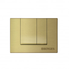 Кнопка Berges для инсталляции NOVUM S8 двухрежимная бронза 040048