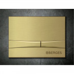 Кнопка Berges для инсталляции NOVUM F8 двухрежимная бронза 040058