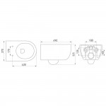 Инсталляция Berges Novum525 с унитазом EGO безободковым, кнопка L3 хром глянец, быстросъемное сиденье дюропласт 043231 Инсталляция Berges Novum525 с унитазом EGO безободковым, кнопка L3 хром глянец, быстросъемное сиденье дюропласт 043231