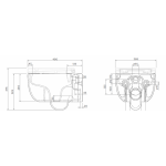 Инсталляция Berges Novum525 с унитазом EGO безободковым, кнопка L3 хром глянец, быстросъемное сиденье дюропласт 047213 Инсталляция Berges Novum525 с унитазом EGO безободковым, кнопка L3 хром глянец, быстросъемное сиденье дюропласт 047213