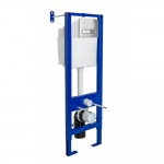 Инсталляция Berges Atom Line 410 с кнопкой хром глянец, унитаз Okus 48, быстросъемное сиденье с микролифтом 042447 Инсталляция Berges Atom Line 410 с кнопкой хром глянец, унитаз Okus 48, быстросъемное сиденье с микролифтом 042447