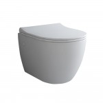 Инсталляция Berges Novum525 с унитазом Okus 48, кнопка L1 белая, быстросъемное сиденье с микролифтом 043263