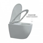 Инсталляция Berges Novum525 с унитазом Okus 48, кнопка F5 черная, быстросъемное сиденье с микролифтом 043273