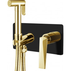 Гигиенический душ Boheme Venturo 387-B со смесителем, с внутренней частью, золото черный