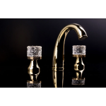 Смеситель Boheme Crystal встраиваемый для раковины на 3 отверстия 297-CRST Смеситель Boheme Crystal встраиваемый для раковины на 3 отверстия 297-CRST