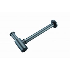 Сифон для раковины Boheme 609-GM без клик-клака GunMetal антрацит Сифон для раковины Boheme 609-GM без клик-клака GunMetal антрацит