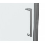 Дверь в нишу Bravat Line 100x200 распашная, прозрачное стекло BD100.4111A