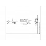 Смеситель Bravat Arc для душа хром F96061C-01-ENG