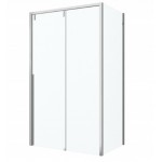 Душевое ограждение Bravat Slim Line 120х80 одна раздвижная дверь BS120.3104A