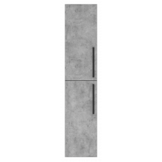 Шкаф-пенал Brevita ROCK 35 подвесной бетон светло-серый левый ROCK-05035-48-2Л