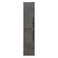 Шкаф-пенал Brevita ROCK 35 подвесной бетон темно-серый левый ROCK-05035-50-2Л