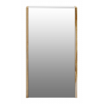 Зеркало-шкаф Misty Ива 45 белый/каштан правый П-Ива04045-01П