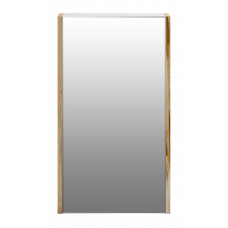 Зеркало-шкаф Misty Ива 45 белый/каштан левый П-Ива04045-01Л