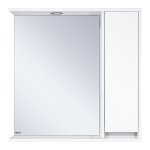Зеркало-шкаф Misty Алиса 75 подвесной правый белый Э-Али04075-01П Зеркало-шкаф Misty Алиса 75 подвесной правый белый Э-Али04075-01П