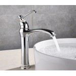 Раковина CeramaLux накладная 405Х405х120 круглая белый глянец 9011