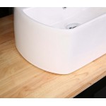 Раковина CeramaLux накладная 440х290х130 овальная белый глянец 9293 Раковина CeramaLux накладная 440х290х130 овальная белый глянец 9293