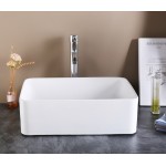 Раковина CeramaLux накладная 480х375х135 прямоугольная белый глянец 9103 Раковина CeramaLux накладная 480х375х135 прямоугольная белый глянец 9103