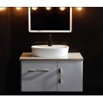 Раковина CeramaLux накладная 610х415х125 овальная белый глянец D1346 Раковина CeramaLux накладная 610х415х125 овальная белый глянец D1346