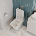 Унитаз подвесной Ceruttispa Nivolet Аria CT9034 безободковый, с сиденьем PP микролифт