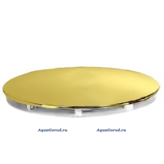 Декоративная крышка сифона Cezares TRAY-COVER-G цвет золото