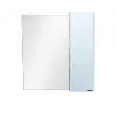 Зеркало-шкаф Comforty Неаполь 80 белый