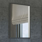 Зеркало Комфорти Лозанна 55 серый матовый 00-00009575CF