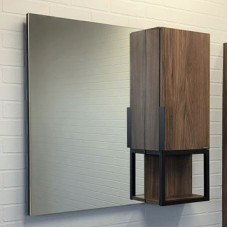 Зеркало-шкаф Comforty Равенна Лофт 90 дуб темно-коричневый 00-00006656CF